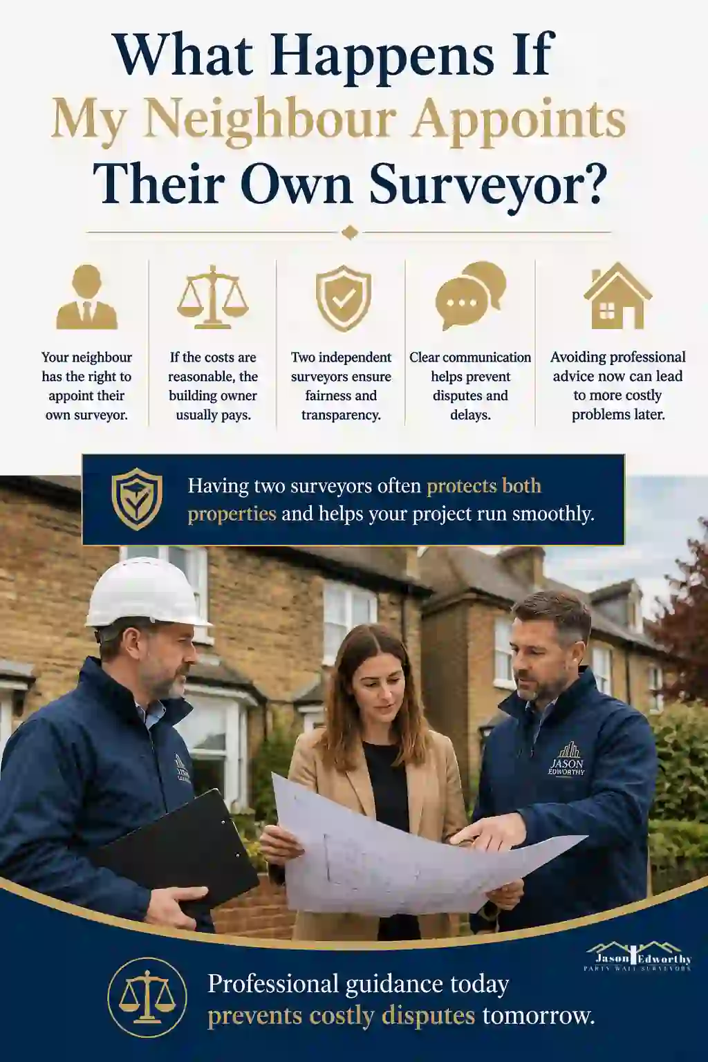 What Happens If My Neighbour Appoints Their Own Surveyor Felixstowe?